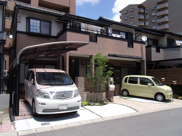 一宮市 M様邸 ナチュラルで可愛い駐車スペース・門まわり